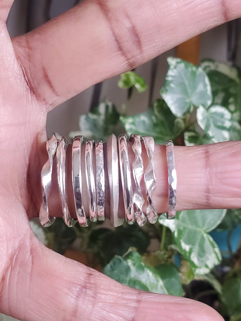 Creative experience: stacking rings